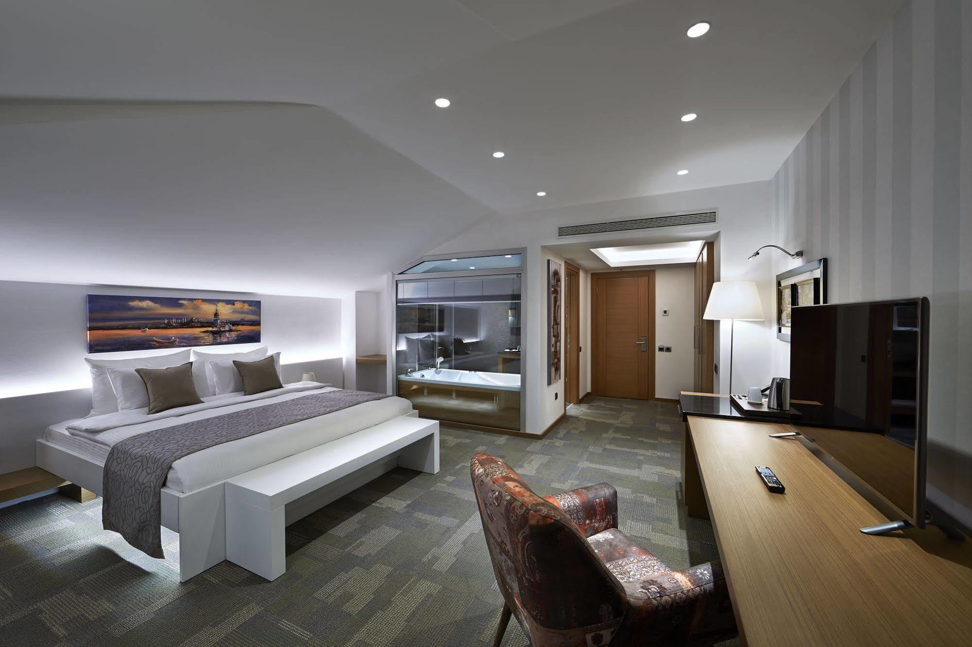 Milport Hotel Levent Istambul Exterior foto