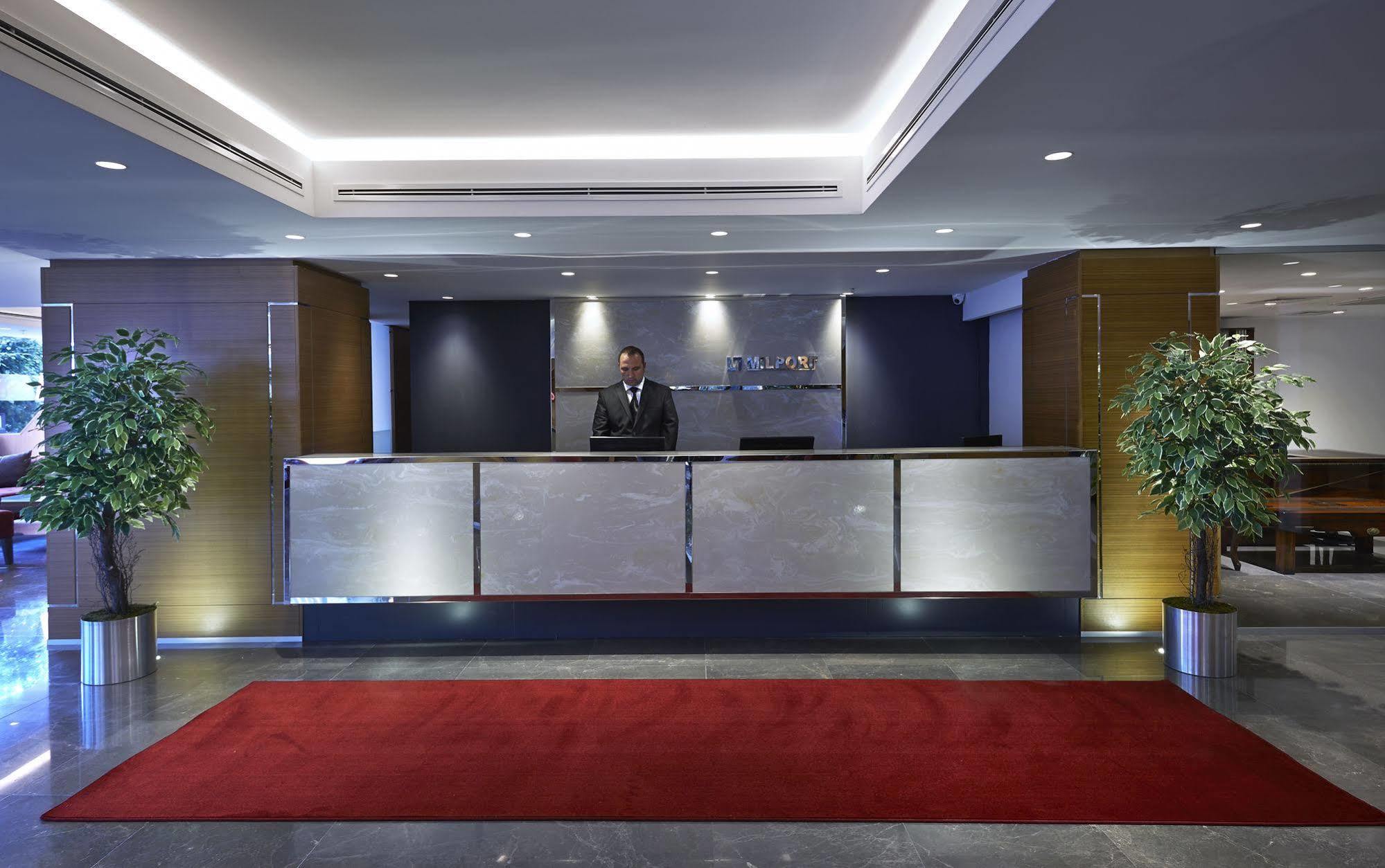 Milport Hotel Levent Istambul Exterior foto