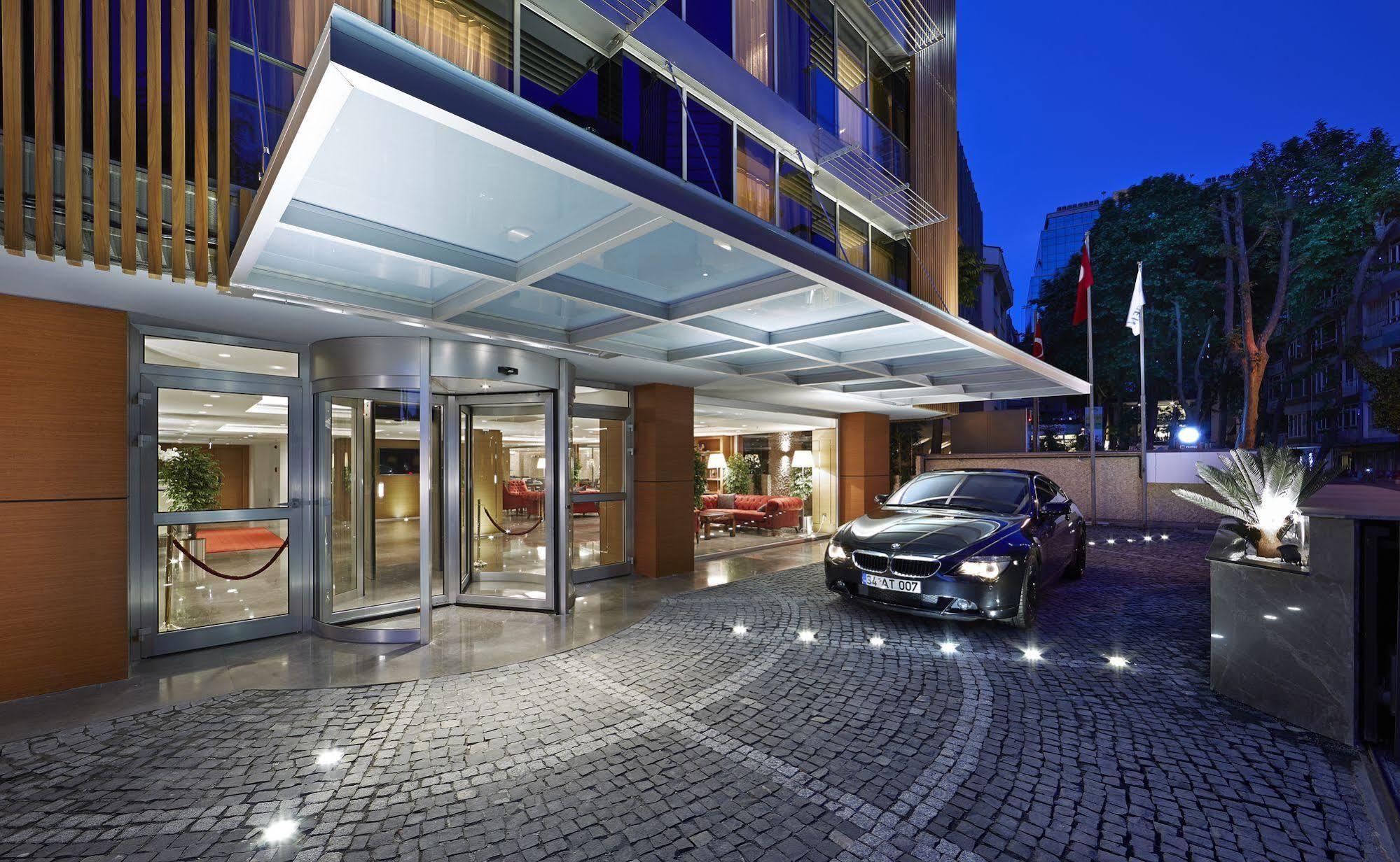 Milport Hotel Levent Istambul Exterior foto
